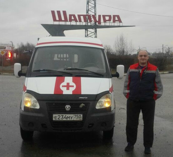 Старший водитель Субботин Александр. Перевозка больного из Московской больницы домой в Шатуру.